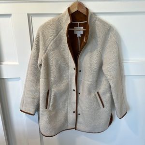 Old Navy Long Sherpa Jacket. Size XS.